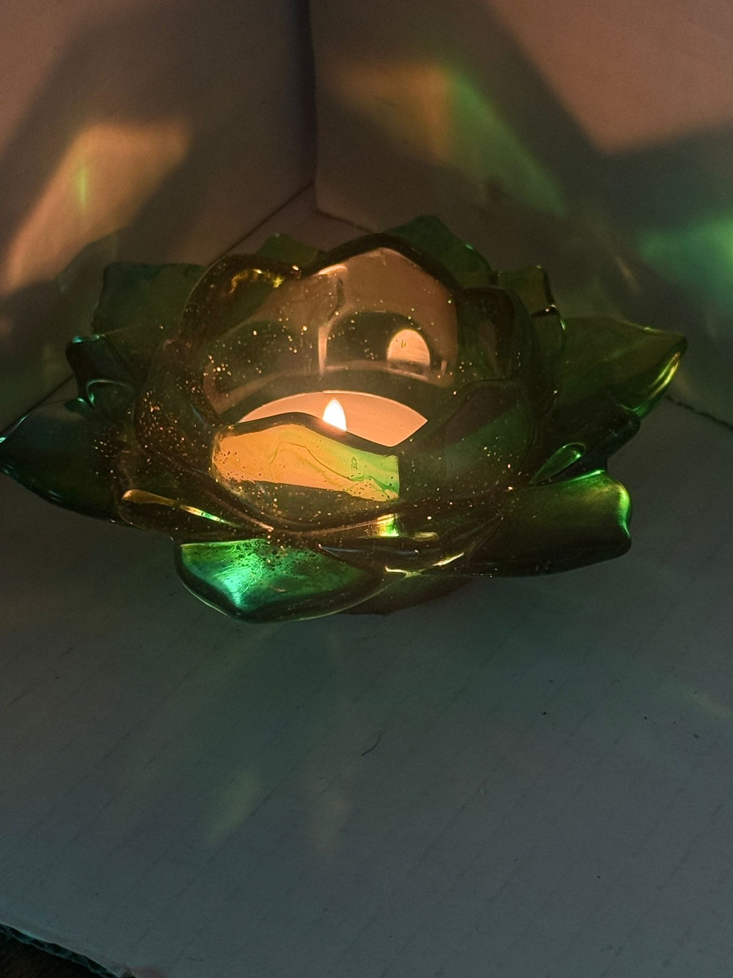 "SoftGlow Candle Holder"